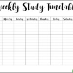 9 Study Planner Templates Examples PDF Examples