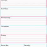 11 One Week Planner For Employees SampleTemplatess SampleTemplatess