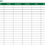 13 Best Printable Weekly Calendar With 15 Minute Time Slots