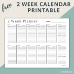 13 Best Printable Weekly Calendar With Time Slots Printablee Com