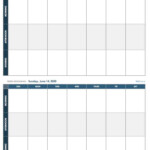 15 Free Weekly Calendar Templates Smartsheet