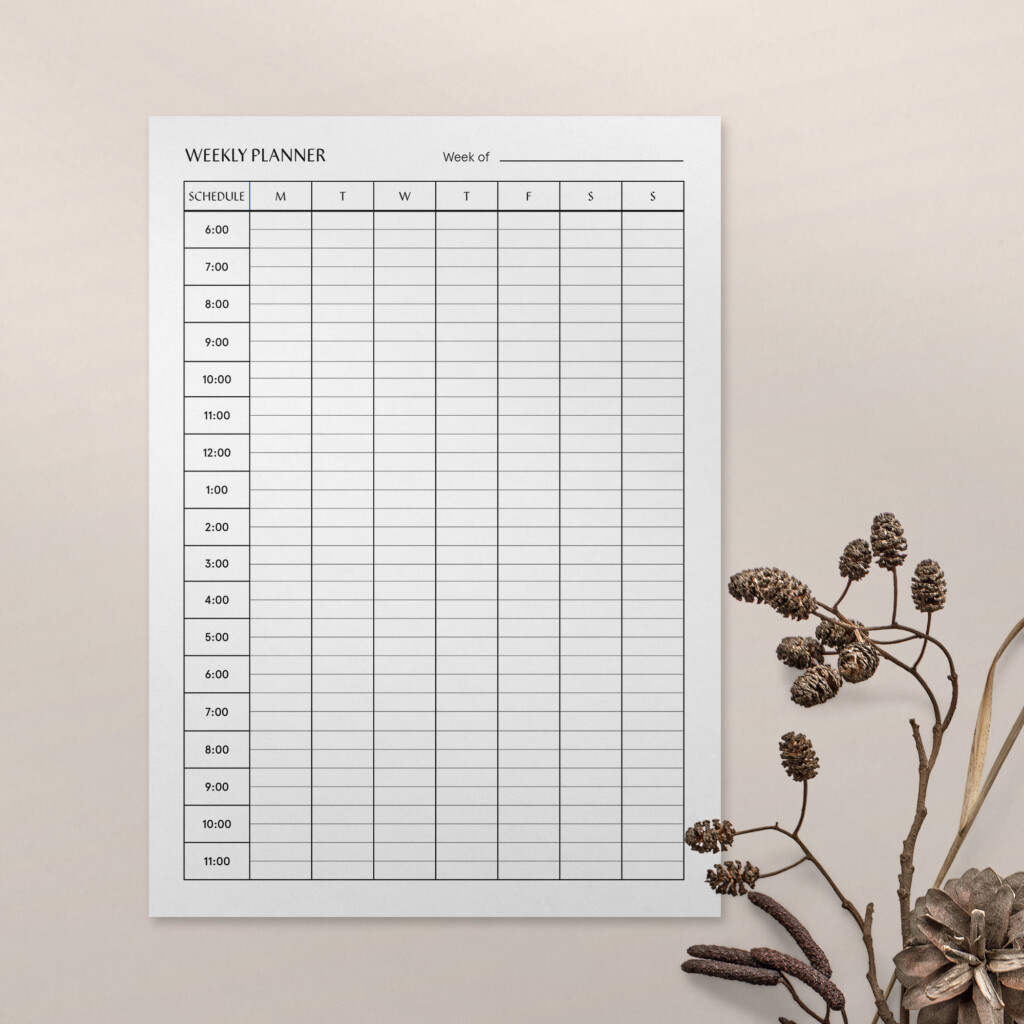 2019 Free Printable Planner Pages Planner Printables Printable Weekly 