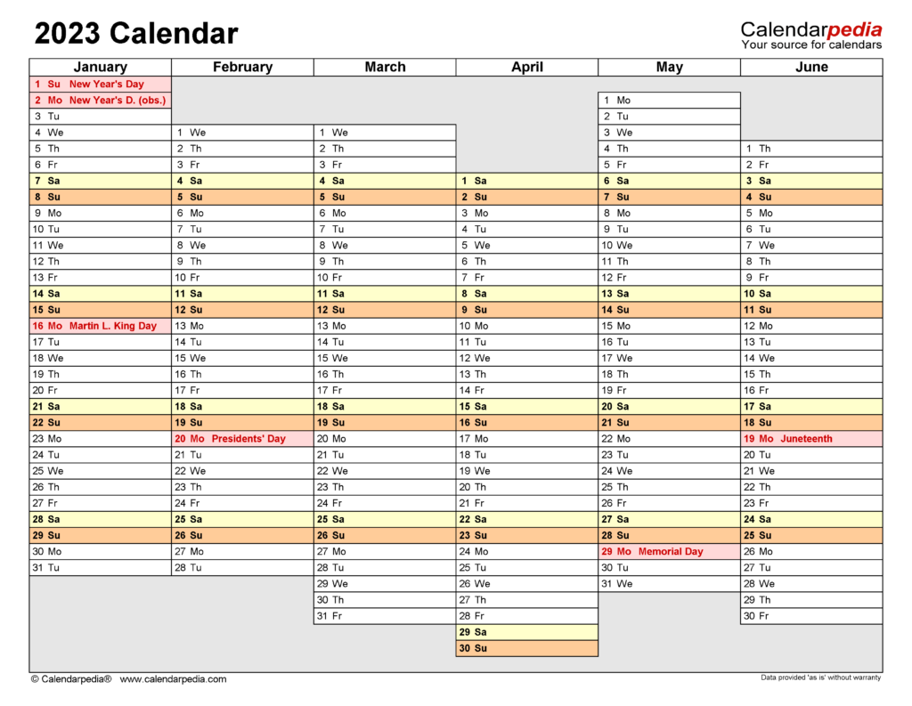 2023 Word Calendar Crownflourmills