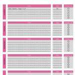 37 Printable Homework Planners Only The BEST TemplateLab