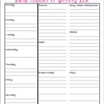 4 Free Printable Meal Planners Grocery Lists Save Time Money