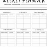 40 Teacher Daily Schedule Template Markmeckler Template Design