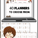 40 WEEKLY Planners Timetables Schedules For Harry Potter Fans Ready