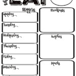 45 Printable Weekly Meal Planner Templates KittyBabyLove