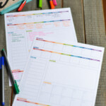 6 Best Printable Weekly Planner Schedule Printableecom Ultimate Set