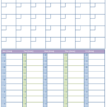 6 Best Weekly Calendar Templates For Daily Or Weekly Tasks