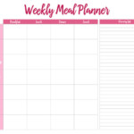 6 Smart Kitchen Organization Tips From The Pros Weekly Meal Planner