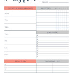 7 Day Weekly Planner Template Printable Calendar Template Printable 4