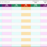 7 Editable Weekly Time Planner Template SampleTemplatess