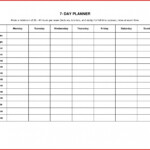 7 Week Calendar Template Example Calendar Printable