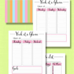 9 Best Weekly Planner Printable Printableecom The 2017 2018 Ultimate