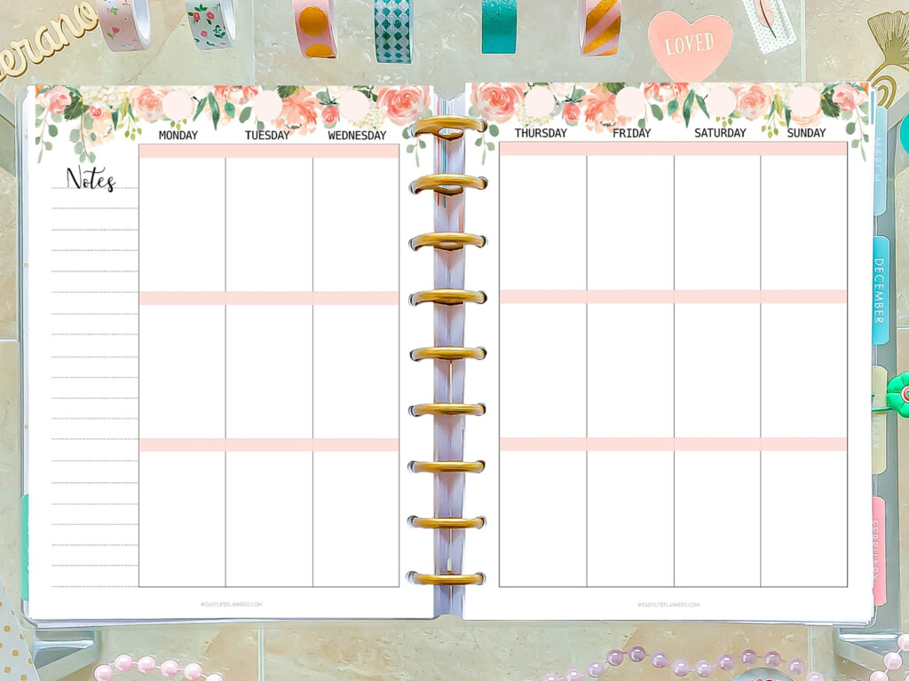 9 Best Weekly Planner Printable Printableecom Weekly Planner Template 