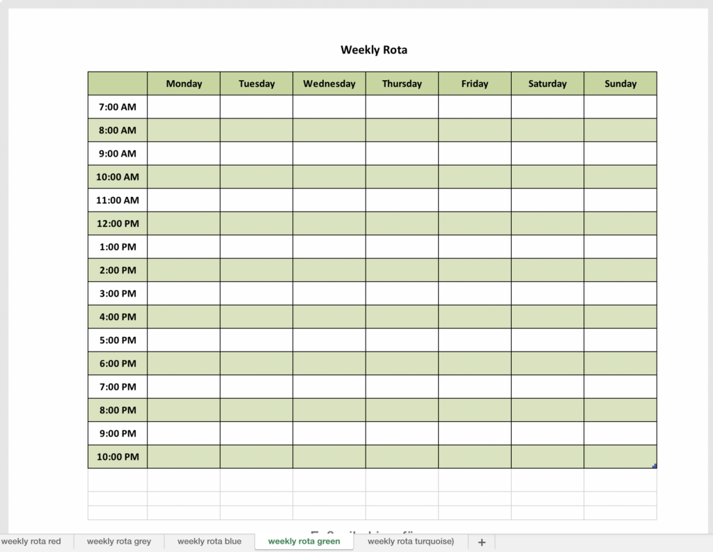 9 Best Weekly Planner Printable Printableecom Weekly Planner Template 