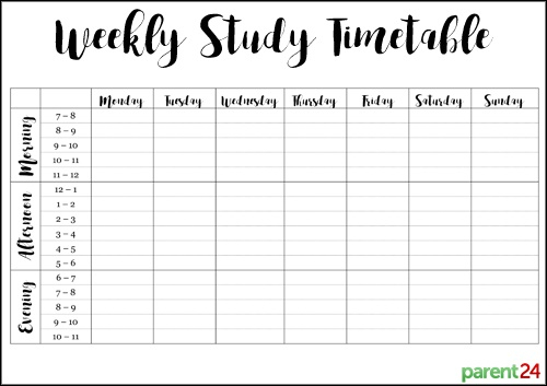 9 Study Planner Templates Examples PDF Examples