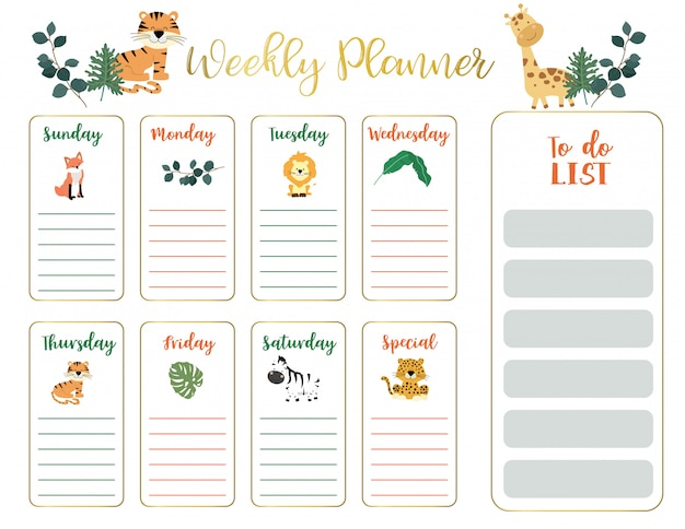 Animal Weekly Planner Sad Animal Facts A 2022 Weekly Planner 