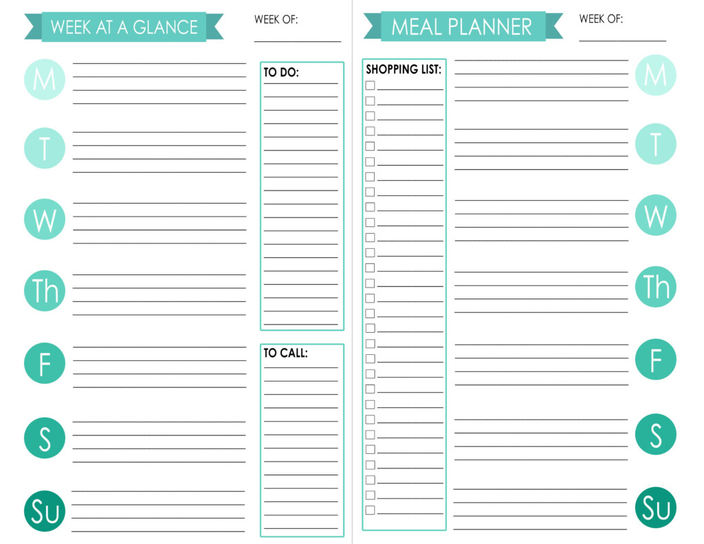 Arc Planner Printable Planner Planner