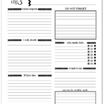 Black And White Weekly To Do List Printables To Do Lists Printable