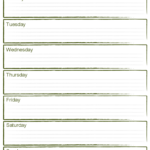 Blank Weekly Meal Planner Template Edit Fill Sign Online Handypdf