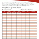 Blood Sugar Log Template Excel DiabetesTalk Net