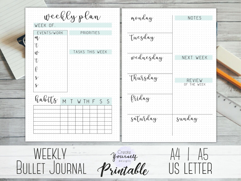 Bullet Journal And Planner