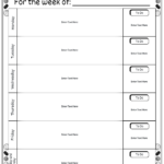 BW Weekly Planner 5 Storyboard By He examples