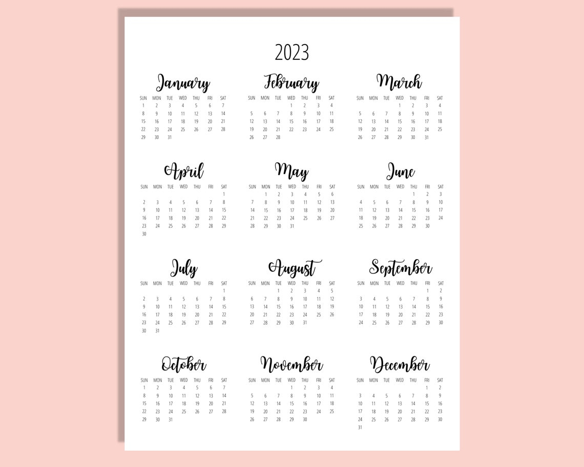 Calendario 2023 Archives Free Printable Calendar Kulturaupice