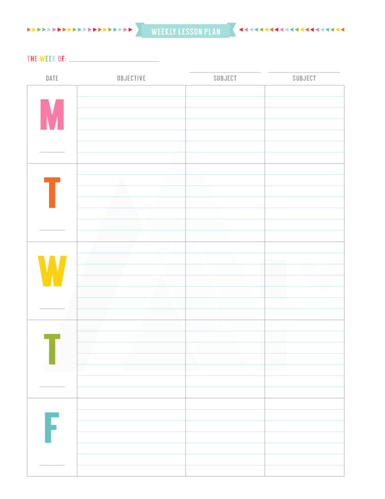 Calendars Planners Teacher Planner Pdf Teacher Template Teacher 