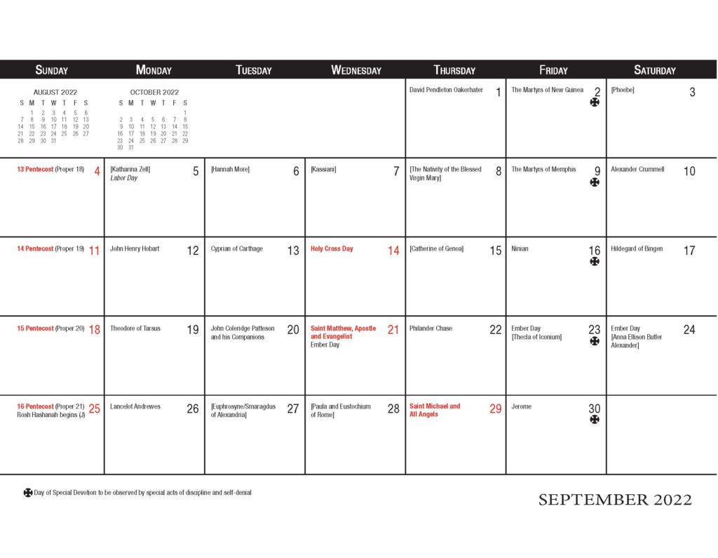 ChurchPublishing 2024 Christian Planning Calendar