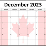 Collection Of December 2023 Photo Calendars With Image Filters