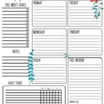 Contact Support Free Weekly Planner Templates Weekly Planner Print