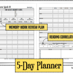 Cycle 3 Weekly Planners Half A Hundred Acre Wood