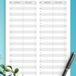 Download Printable 52 Week Savings Original Style PDF