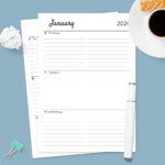 Download Printable Two Page Weekly Hourly Scheduler Pdf Printable 2