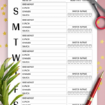 Download Printable Weekly Meal Plan Template Pdf Download Printable