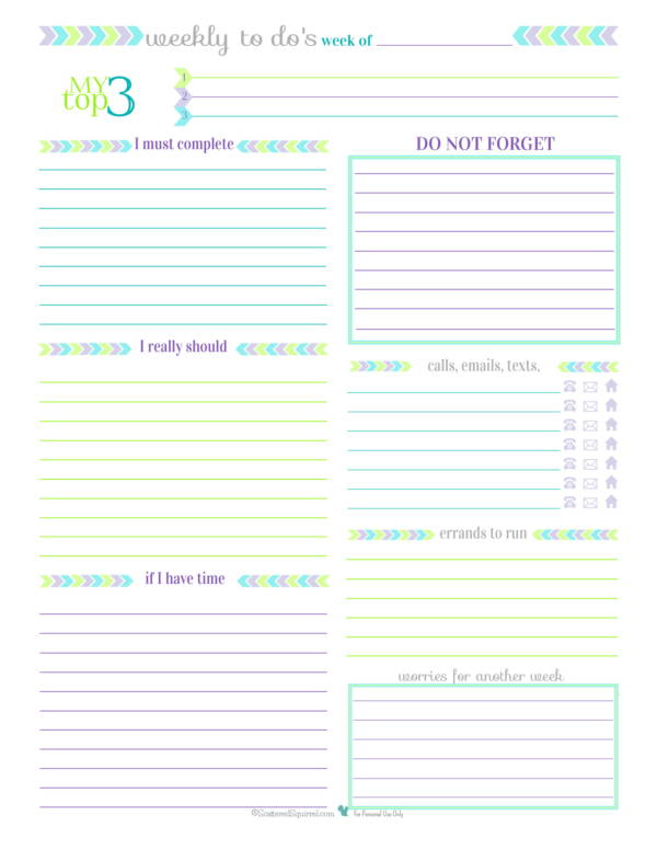 FREE 9 Personal Planner Samples And Templates In PDF Excel