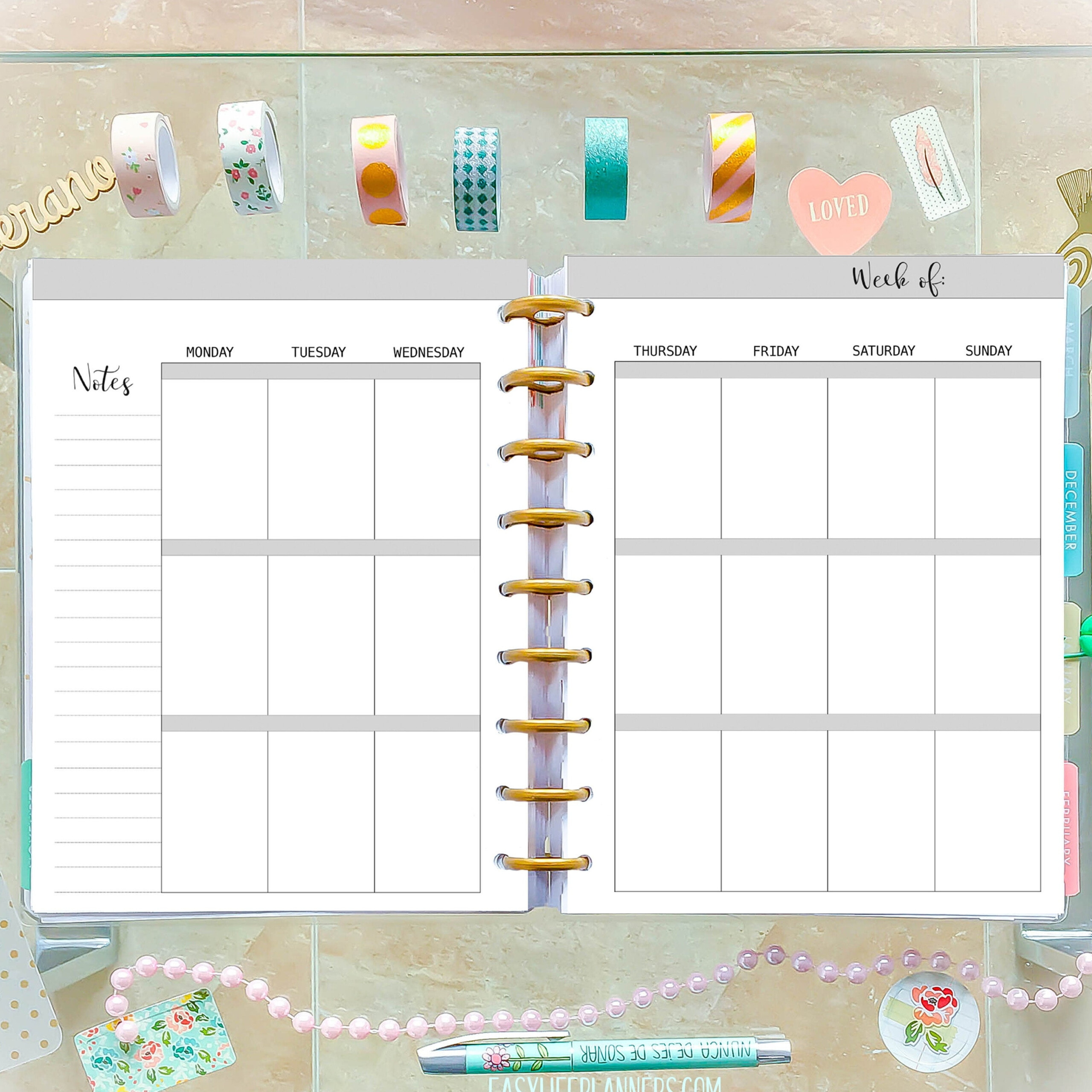 Free Happy Planner Templates FREE PRINTABLE TEMPLATES