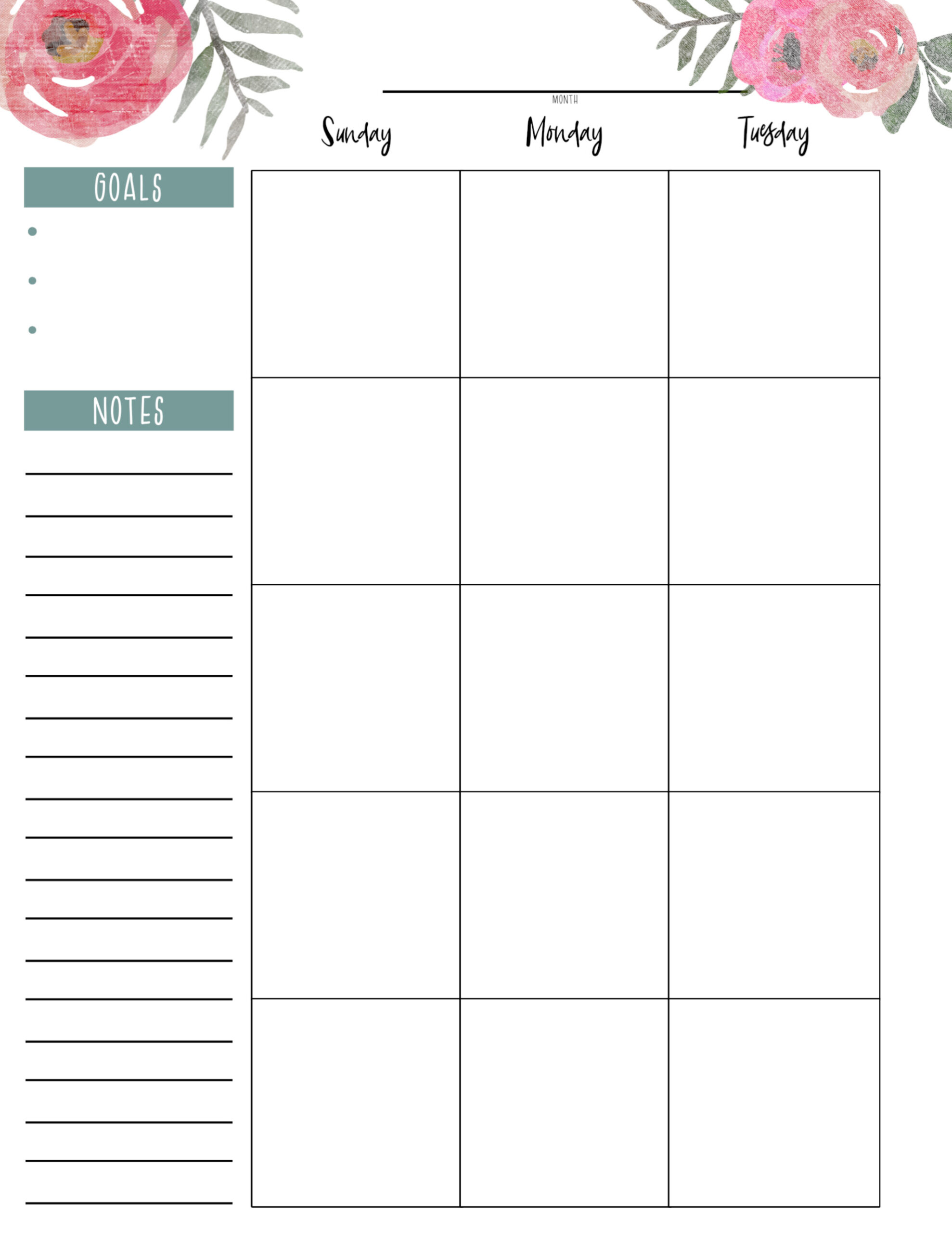 Free Happy Planner Templates FREE PRINTABLE TEMPLATES