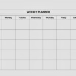 Free MS Word Template All Post Excel Calendar Template Weekly