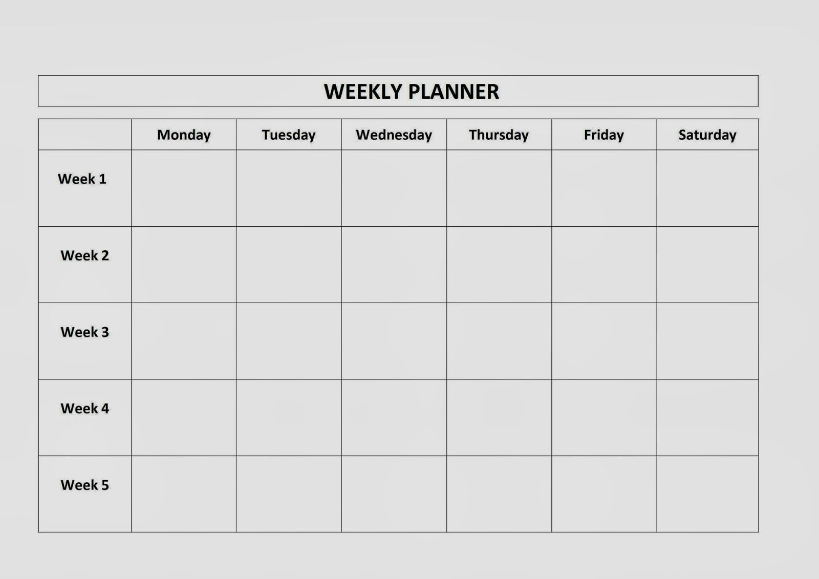 Free MS Word Template All Post Excel Calendar Template Weekly 