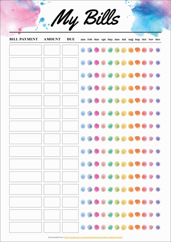 Free Printable Budget Planner Pdf For The New Year 2024 99 Printable