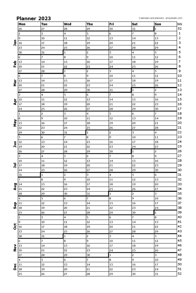 Free Printable Calendars And Planners 2024 2024 And 2025