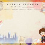 Free Printable Harry Potter Weekly Planner The Cottage Market Harry