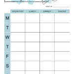 Free Printable Meal Planner My Gift To YOU Saving Dollars Sense