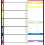 Free Printable Weekly Calendar Template Plan Weekly Tasks In Your