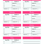 FREE Printable Weekly Fitness Planner FITMOZINE