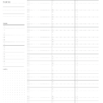 Free Printable Weekly Planner Pages On Two Page Layout Free Planner